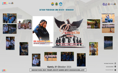 Upacara Peringatan Hari Kesaktian Pancasila 2026 di SMA Negeri 1 Wanadadi