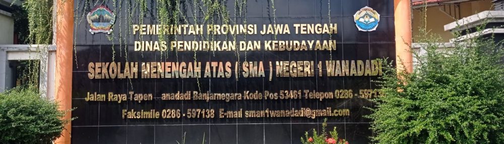 SMAN 1 WANADADI